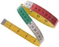 📏 soft tape measure for body measurements and sewing crafts - flexible cloth tailor fabric measuring tool, dual scale of 60 inches/150 centimeters logo