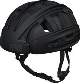 img 4 attached to 🚲 Enhance Safety with FEND One Foldable Bike Helmet - Safety Certified Adult Mens and Womens Bike Helmet for Bicycle, Road Bike, Scooter, and Commuting