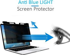 img 3 attached to Enhance Laptop Privacy with a 12.5 Inch Hanging Widescreen Privacy Screen (16:9 Aspect Ratio)