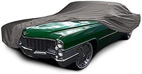 img 3 attached to CarsCover Custom Fit Cadillac DeVille Car Cover - Ironshield Leatherette, All Weatherproof, Waterproof, 100% Sun, Rain, Dust Protection (1963-1977)