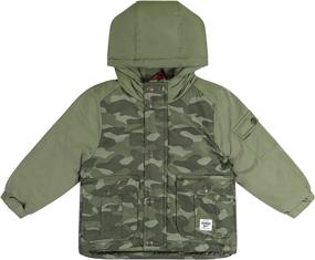 img 3 attached to 🧥 Пальто OshKosh B'Gosh Boys' 4-в-1 утепленное куртка - идеальная зимняя одежда