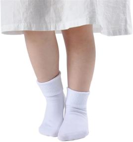 img 1 attached to 👗 EPEIUS Маленькая школьная форма: идеальная одежда для девочек без швов, эксклюзивно разработанная для комфорта и стиля!