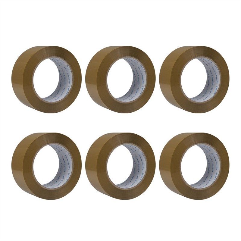 brown silent packing tape industrial 로고