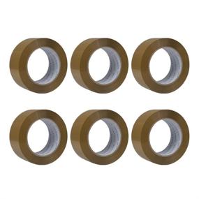 img 4 attached to 📦 Efficient Brown Silent Packing Tape for Industrial Use