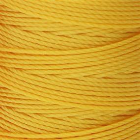 img 1 attached to 🧵 The Beadsmith S-Lon #18 Golden Yellow Cord – 77 Yard Card – Perfect for Stringing, Beading, Crochet, and Micro-Macrame Jewelry – Kumihimo Compatible