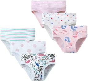 img 4 attached to 🩲 Sundy Baby Soft Cotton Panties: Premium 100% Cotton Little Girls Underwear - Pack of 6