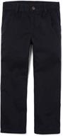 boys' pleated chino pants by the children's place - perfect uniform option logo