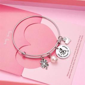 img 3 attached to 👩 Ohana Forever for Always: Family Members Jewelry for Best Friends, Daughters, and Sisters