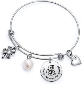 img 4 attached to 👩 Ohana Forever for Always: Family Members Jewelry for Best Friends, Daughters, and Sisters