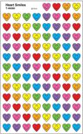 ❤️ trend enterprises, inc. heart smiles supershapes stickers, 800 count logo