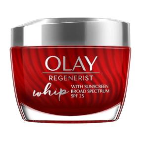 img 4 attached to 💧 Olay Regenerist Whip Active Moisturizer SPF#25 1.7oz Jar (50ml) - Double Pack