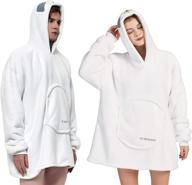 oversized animal wearable hoodie blanket for men and women logo