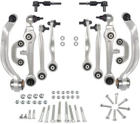 img 4 attached to 🛠️ A-Premium 13-PC Suspension Control Arm Kit with Ball Joint, Tie Rod, and Sway Bar Link Replacement Set for Audi A4, A4 Quattro, A6 Quattro, S4 (1996-2001) & Volkswagen Passat (1998-2002)