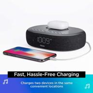 🕰️ удобные и стильные часы-будильник ihome timeboost с беспроводной зарядкой qi-certified, bluetooth-колонкой и usb-зарядкой (модель ibtw41bg) логотип