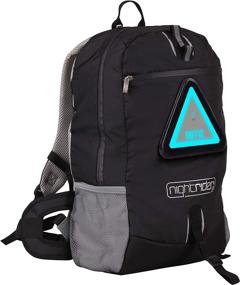 img 3 attached to Proviz Black Small Cycling/Running Rucksack Outdoor Backpack: Compact and Versatile