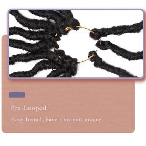 img 1 attached to BOHOBABE Crochet Strands Natural Braids