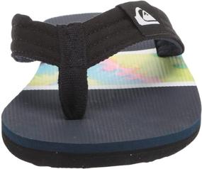 img 3 attached to Quiksilver Men's Molokai Layback Sandal - Athletic Shoes for Men