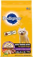 🐶 nutritious small breed adult dry dog food - pedigree chicken & steak formula logo