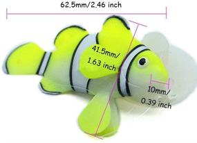 img 2 attached to Silicone Aquarium Artificial Floating Clownfish