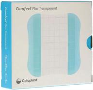 🩹 coloplast comfeel plus transparent dressing 4"x4" (pack of 10) - 33533: reliable wound care solution logo