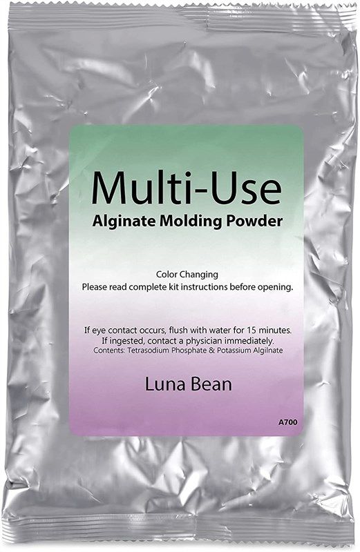 Alginate Molding Powder Refill For Hand Casting Kit - Non-Toxic