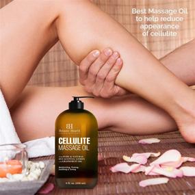 img 1 attached to 🌿 Botanic Hearth Cellulite Massage Oil - Thigh and Butt Firming Oil - Special Blend of Essential Oils for Massage - Enhances Skin Tone, Firmness & Tightness - 8 fl oz