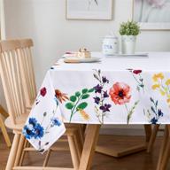 sunm boutique watercolor tablecloth waterproof logo