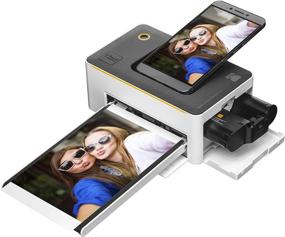 img 2 attached to 📸 Kodak Dock Premium 4x6” Portable Instant Photo Printer (2022 Edition) with 130 Sheets + 4Pass & Lamination Process - Compatible with iOS, Android, and Bluetooth Devices