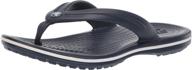 милые и комфортные детские шлепанцы crocs kids' crocband flip flops - идеальные сандалии для детей! логотип