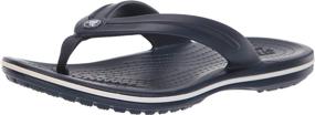 img 1 attached to Милые и комфортные детские шлепанцы Crocs Kids' Crocband Flip Flops - идеальные сандалии для детей!