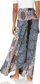 img 3 attached to 👗 Lanna Clothes Design: Women's Bohemian Hippie Clothing - Skirts for Women