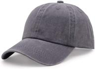 🧢 kkmkshhg toddler baseball distressed adjustable boys' accessories, hats, and caps logo