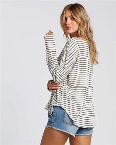 img 1 attached to 👚 Stay Comfortable in Billabong Women's Any Day Henley Tee - Perfect for Every Occasion!