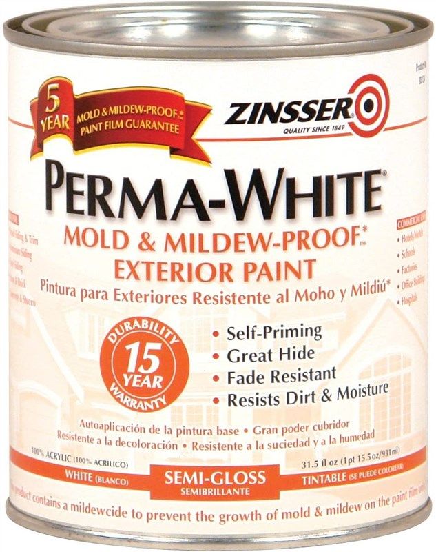 rust oleum zinsser permawhite exterior semi gloss 로고