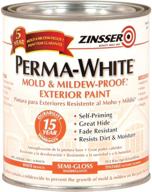 🎨 rust-oleum zinsser 31.5 fl oz. permawhite exterior semi-gloss paint логотип
