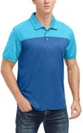 men's moisture wicking performance shirts - black and blue active clothing логотип