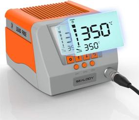 img 1 attached to 🔥 Soldering Iron with Circuited Protection: Adjustable Temperature Range of 356℉ to 896℉