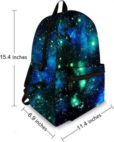 img 3 attached to 🎒 Durale Canvas School Bag by Galaxy