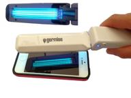 germise uv light smartphone sanitizer - portable folding uv light wand sanitizer - 3-watt uv-c lamp keyboard sanitizing wand - cell phone sterilizer logo
