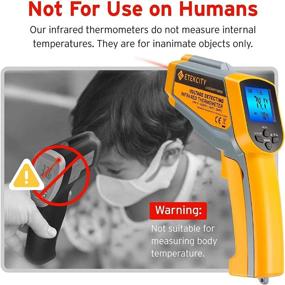 img 3 attached to 🌡️ Etekcity Lasergrip 1025D Thermometer Gun: Accurate Temperature Measurement from 58℉ to 1022℉