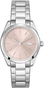 img 4 attached to ⌚ Lacoste Women's Stainless Steel Quartz Watch for Women - Fashionable Women's Watches