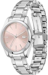 img 3 attached to ⌚ Lacoste Women's Stainless Steel Quartz Watch for Women - Fashionable Women's Watches