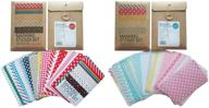 🎨 decorative patterns masking sticker set – wrapables (2 set) solid + pastel logo