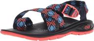 👣 chaco wide women's athletic sandals in marsh - men's shoes logo