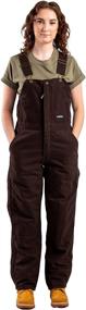 img 4 attached to Berne WB515 Insulated Overalls Titanium Women's Clothing