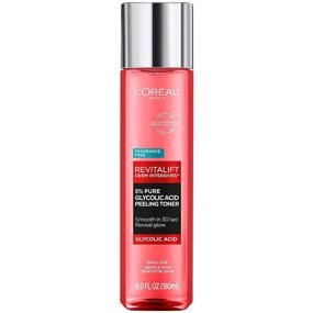 img 4 attached to 🌟 L'Oreal Paris Revitalift 5% Pure Glycolic Acid Peeling Toner with Aloe Vera - Derm Intensives, Smooth Skin & Reveal Glow, Daily Exfoliant for Brighter Skin, Fragrance & Alcohol Free 6 fl oz