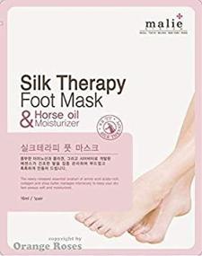 img 2 attached to 👣 [Лаборатория OBS] Маска для ног Silk Therapy - 5 упаковок (1 пара в упаковке) | Увлажняющая и питательная маска для ухода за ногами с комплексом трав для сухих ног