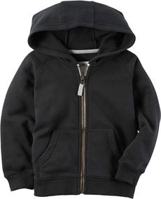 img 2 attached to Carters Classic Fleece Zip Up Pockets 🧥 Boys' Jackets & Coats: Timeless Style and Practicality