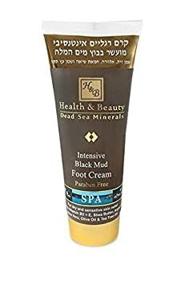 img 1 attached to 👣 Intensive Dead Sea Minerals Black Mud Foot Cream Moisturizer - 200ml Health & Beauty Solution