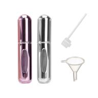 portable atomizer fragrance dispenser with refillable design logo